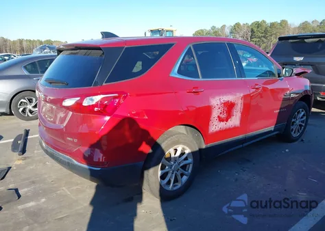 2019 Chevrolet Equinox Lt из США, поврежденный, VIN 3GNAXUEV8KS566597